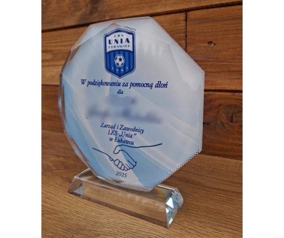 Statuetka Kryształ PREMIUM model 01 grubość 20mm